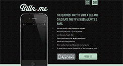 Desktop Screenshot of billr.me